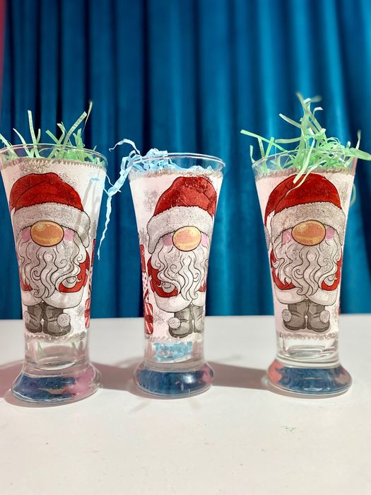 Новогодние фужеры