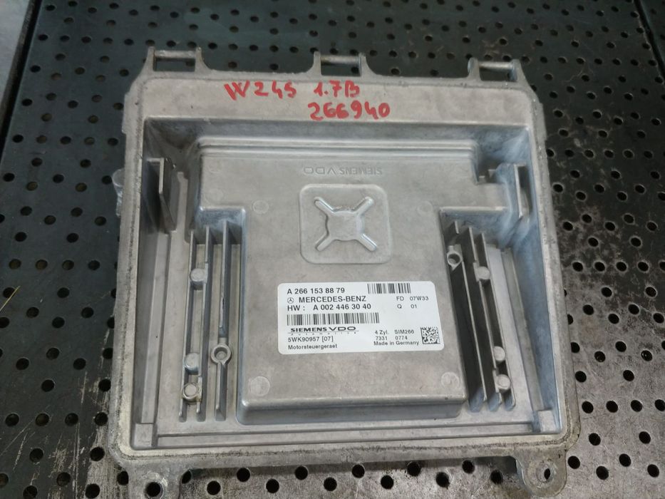 ecu calculator motor 266940 1.7 b mercedes b-class w245  a2661538879  a0024463040