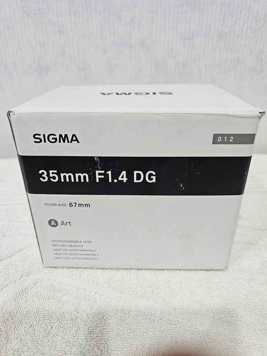 Sigma 35mm f1.4 DG для Nikon