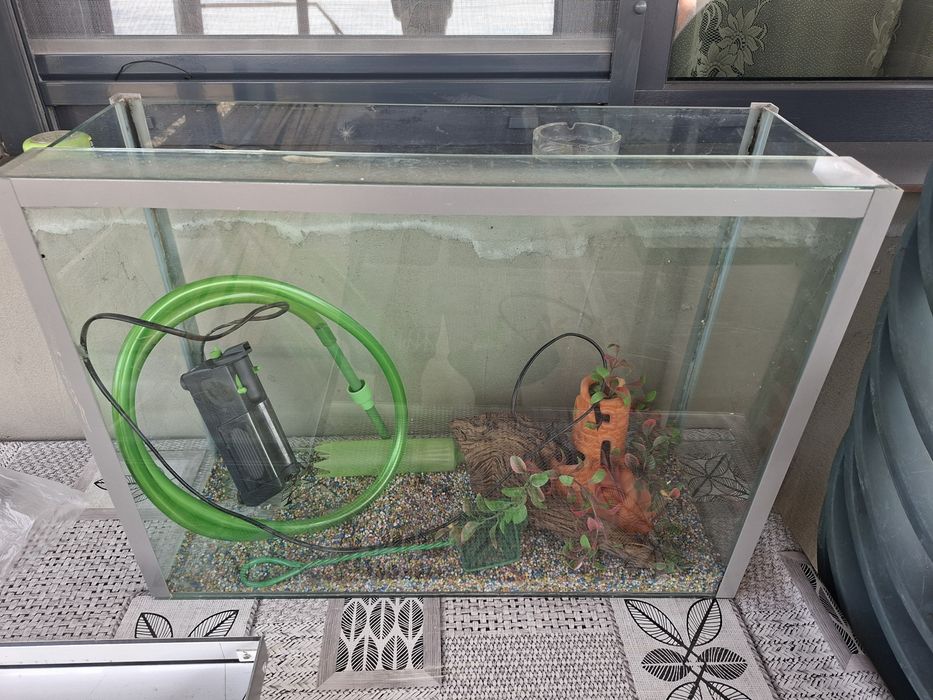 Acvariu pești echipat 60 litri