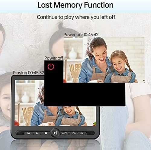 Нова Arafuna 10,5-инчов DVD плейър за кола с 2 независими екрана...

.