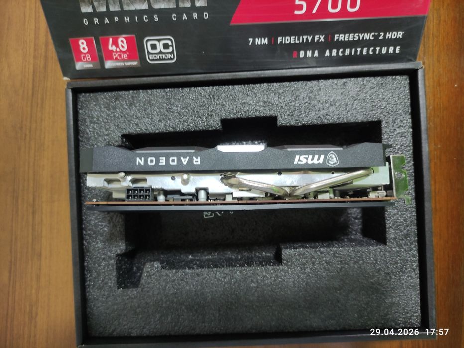 Видеокарта MSI RX 5700 MECH OC.