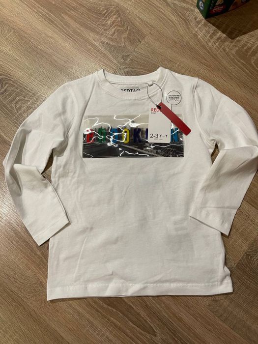 Новый лонгслив на 2-3 года