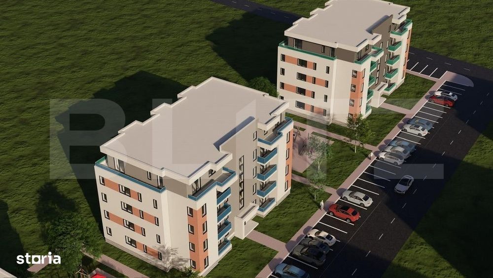 Apartament 2 camere | 42.63mp| Green Residence