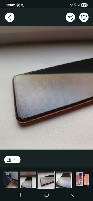 Samsung ecran SPART Galaxy A70