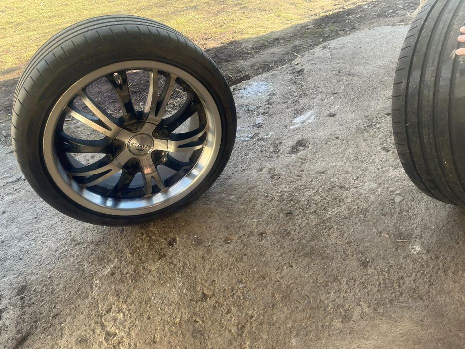 Se vand set 4 jante Franken r18  la pretul de 1200 lei