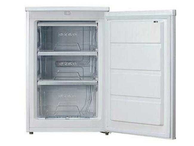 Витринный вертикальный морозильник midea HS-108FN с доставкой.