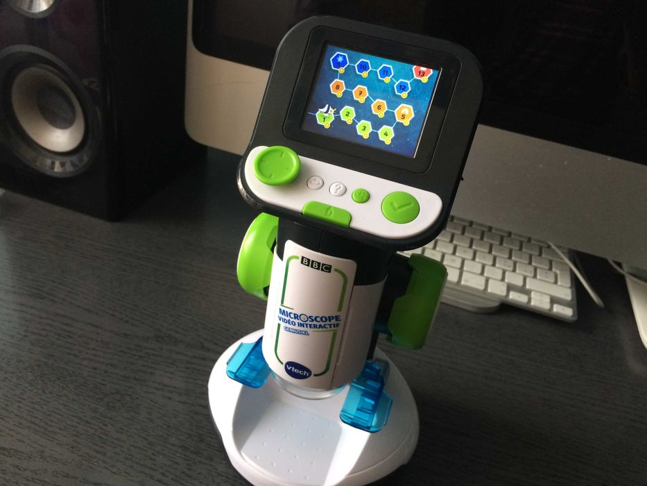 Microscop copii Video Interactif Genius XL Vtech functional.