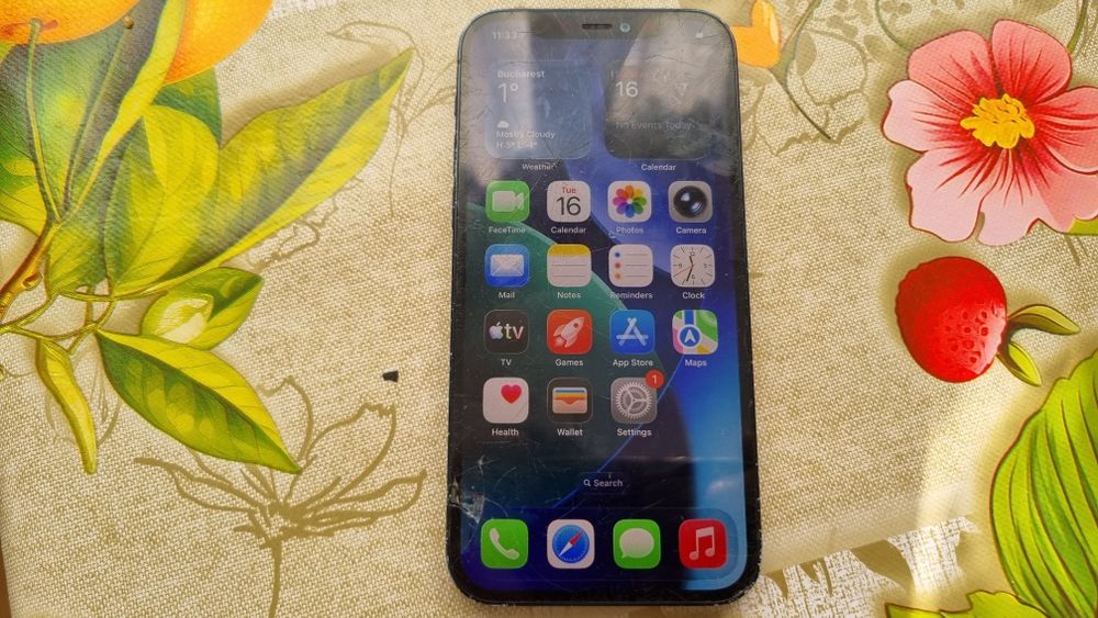 Telefon iphone 12 64gb semi defect