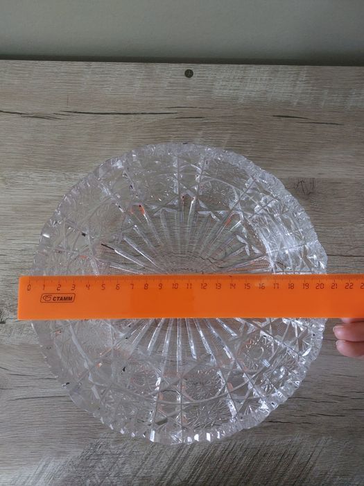 Хрустальные фруктовницы СССР, пара