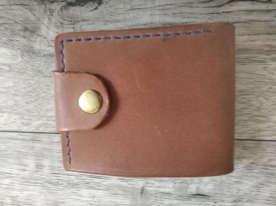 Портмоне ручной работы, натуральная кожа.