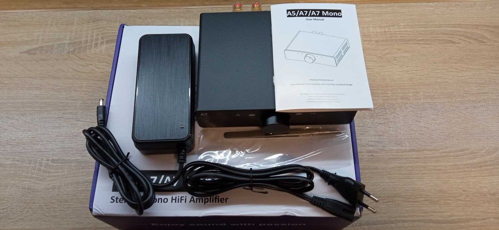 3E Audio A7 висок клас HI FI стерео Class D усилвател ново поколение 2x TPA3255 подобрена PFFB