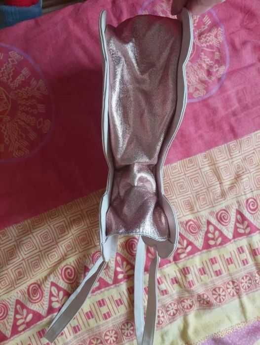 Geantă casual model ursuleț cu sclipici