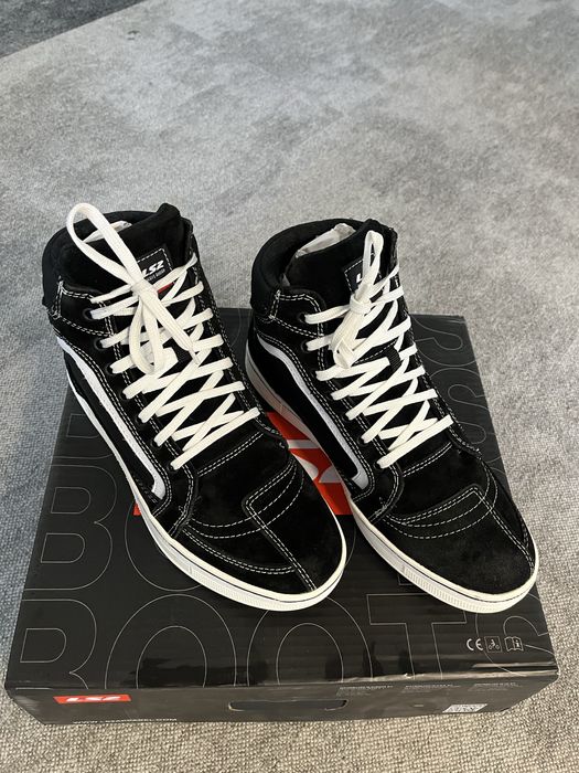 Ghete moto LS2 Doron – ca noi (purtate o singură dată) - marime 43