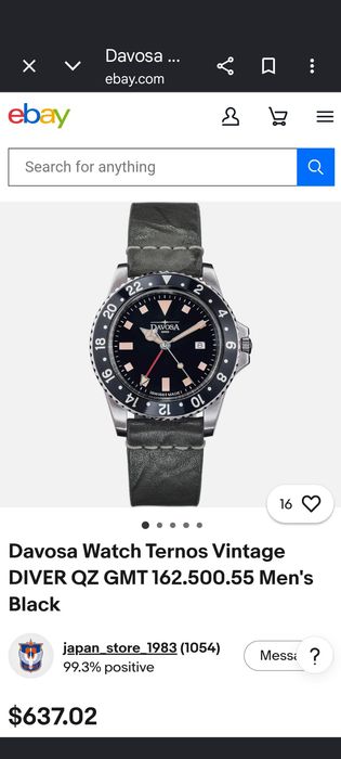 Ceas Davosa GMT 40mm Tudor / Rolex