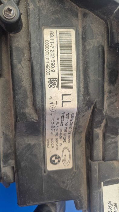 Far xenon Bmw e90 2008-2012 63.11-7 202 590.9
