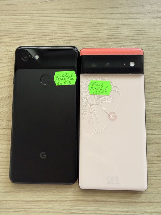 Telefon google pixel 6 si pixel 3 xL