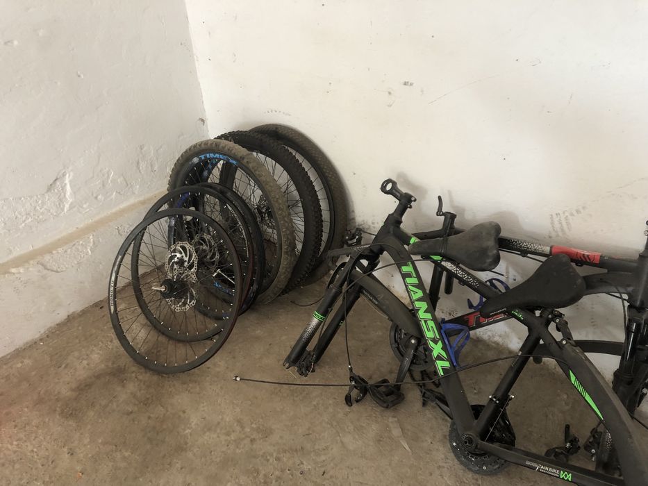 Велосипед рама, диск