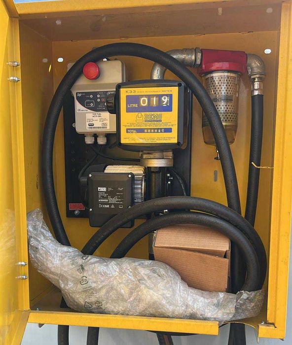 Rezervor statie 12.000l ca nou cu pompa si filtru