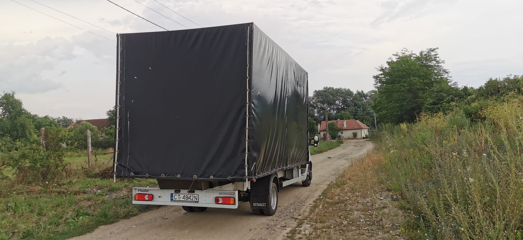 Camion bâché < 3.5t Renault Master Curtain side 4,5 m - 3,5t à