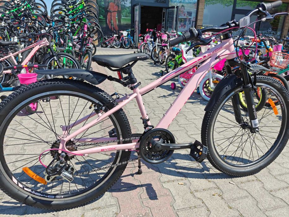 X Велосипед 24" WHIZZY розов