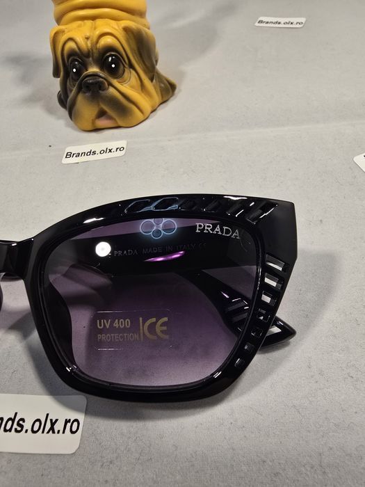 Ochelari de soare Parda, Cat Eye Black, 1021, made in Italy