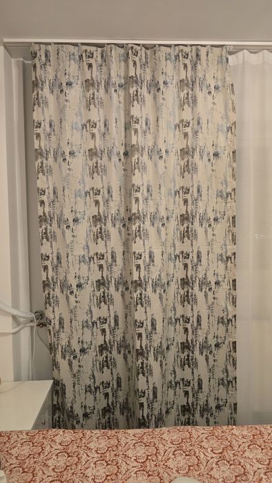 Set de 2 draperii - abstract - 140 cm x 230 cm
