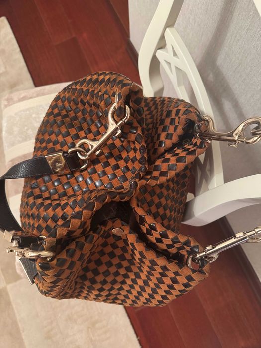 Сумка Jimmy Choo кожа+замша