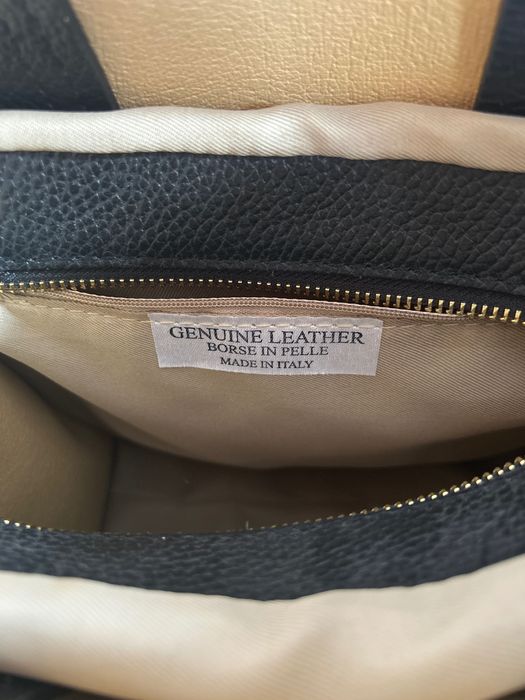 Кожена дамска чанта Естествена кожа Италианска