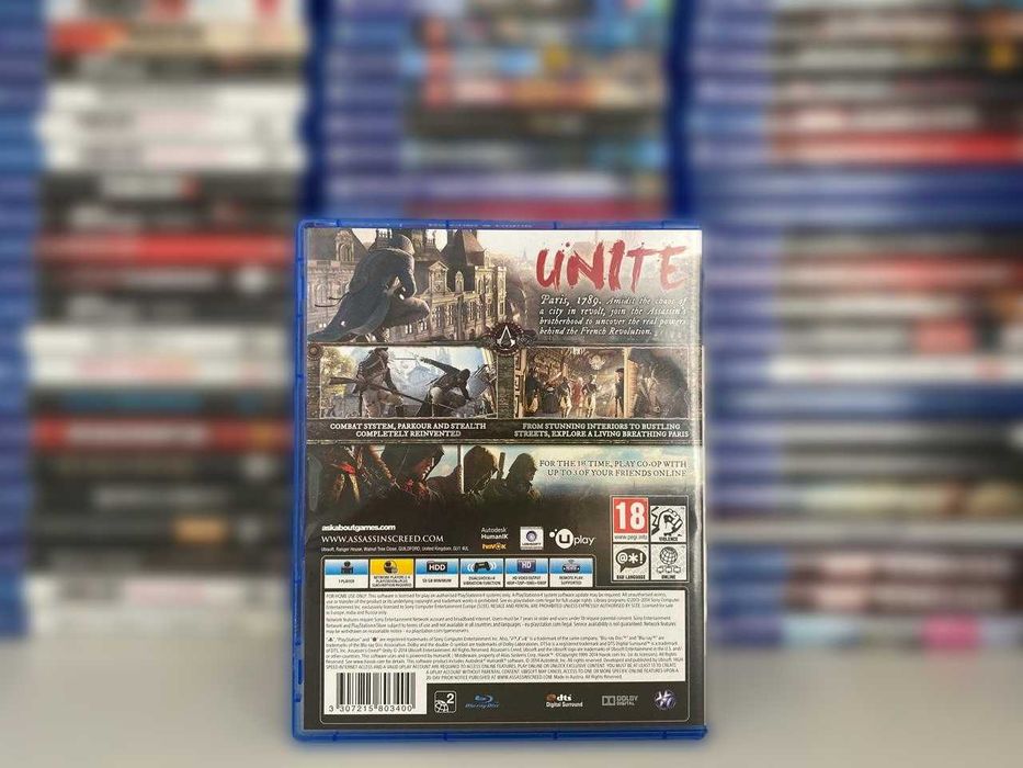 Assassin's Creed: Unity PS4/PS5 Ассассин Крид Единство Пс4 Много Игр