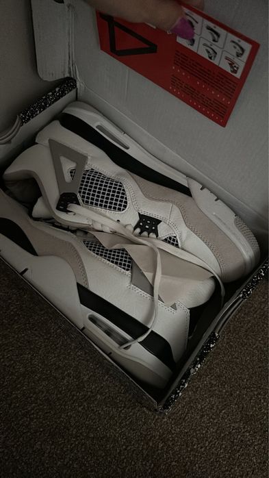 Jordan 4 Retro Military black