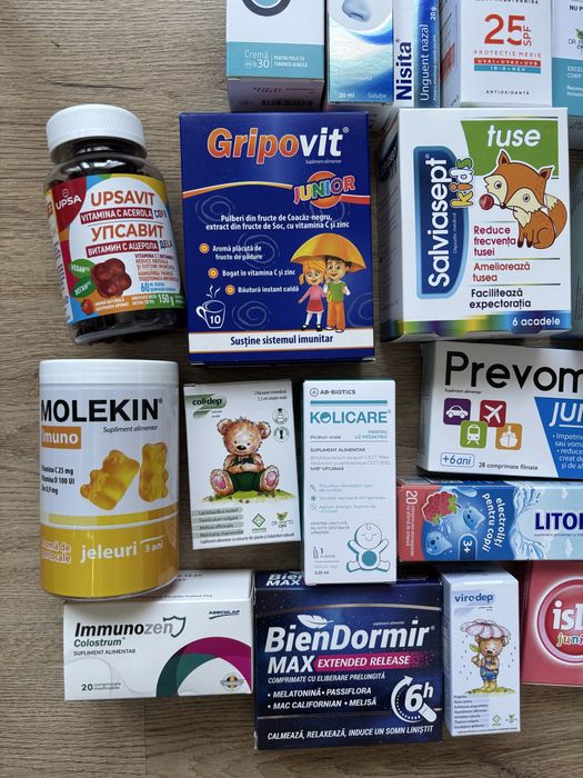 Produse de ingrijire si imunitate pentru copii