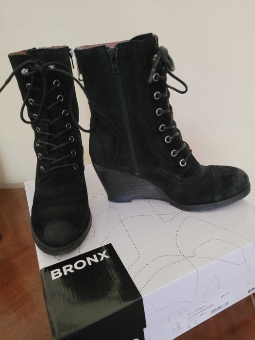Боти естествена кожа, номер 38, BRONX