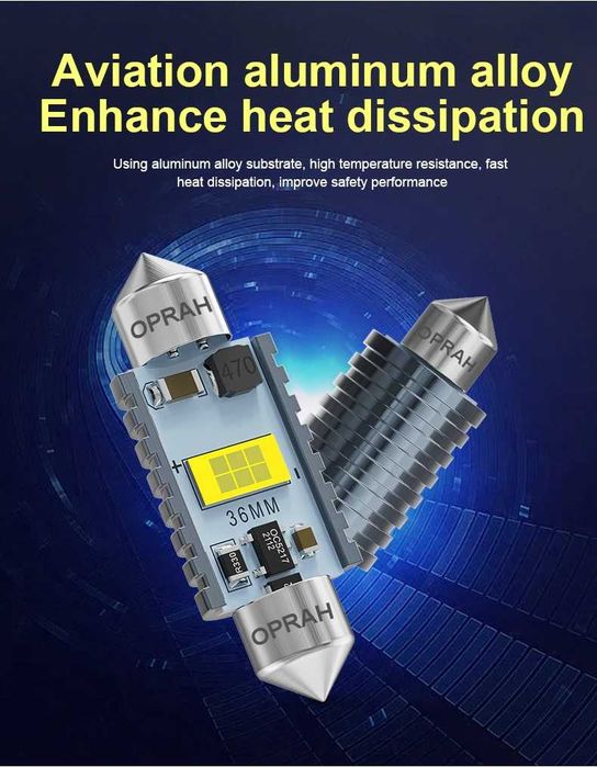 Led интериорни крушки C5W,C10W, Festoon, сулфидки