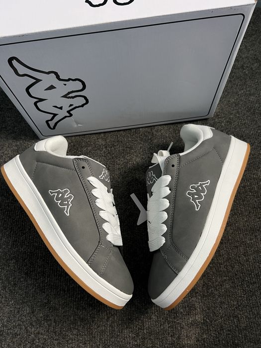 Adidași Kappa stil skate gri cu talpă maro măsura 42