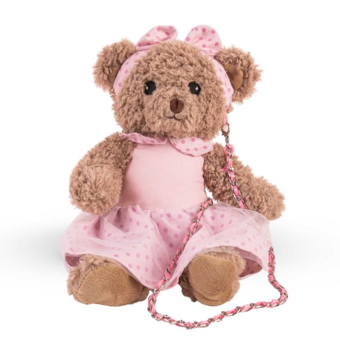 3D Детска Плюшена Чанта Мече – 35 см, плюшено Мече чанта