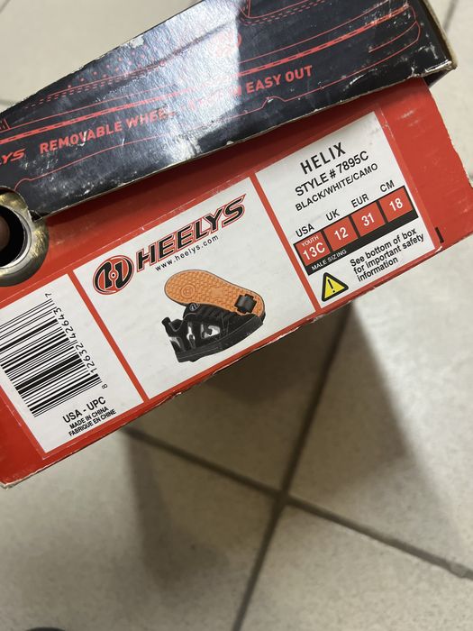 heelys кроссовки на роликах 31р