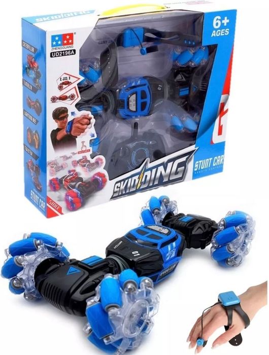 Qo'lda boshqarish va masofadan boshqarish pultiga ega drift avtomobili