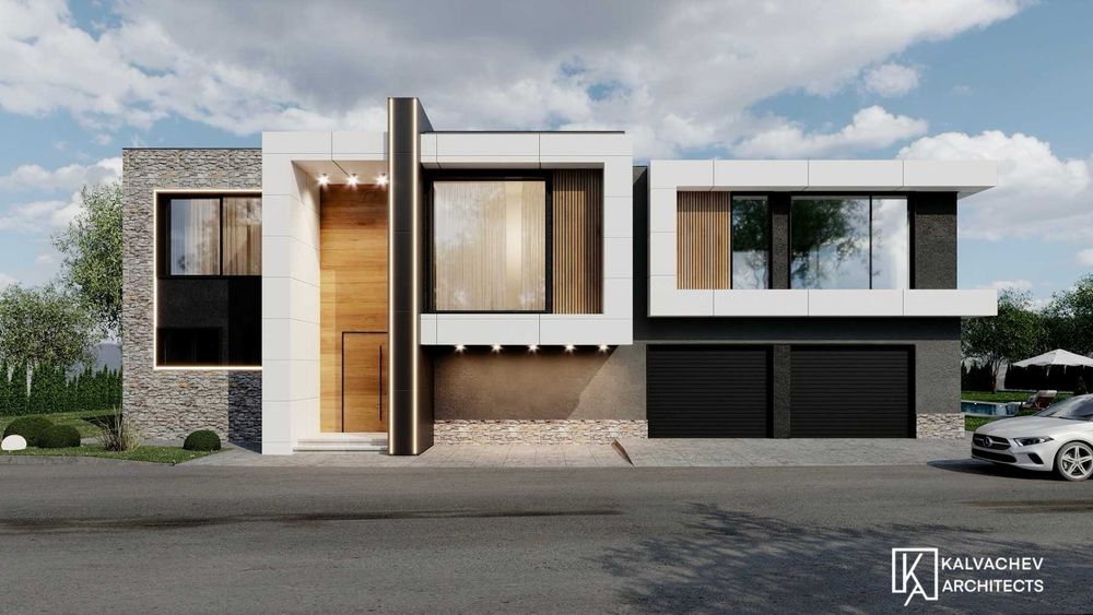 Луксозна къща в затворен комплекс до Пловдив