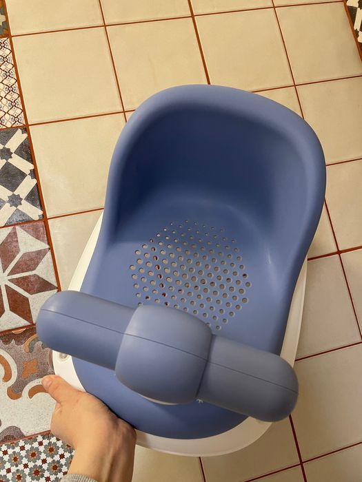 Scaun baie bebeluș cu ghidon