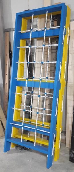 Spalier gimnastica - Plasa de catarare pentru copii 245/80 cm colorata