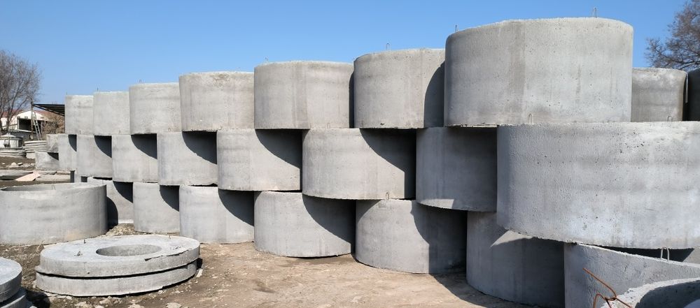Бетонные кольца,