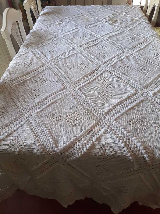 cuvertură pat lucrat manual