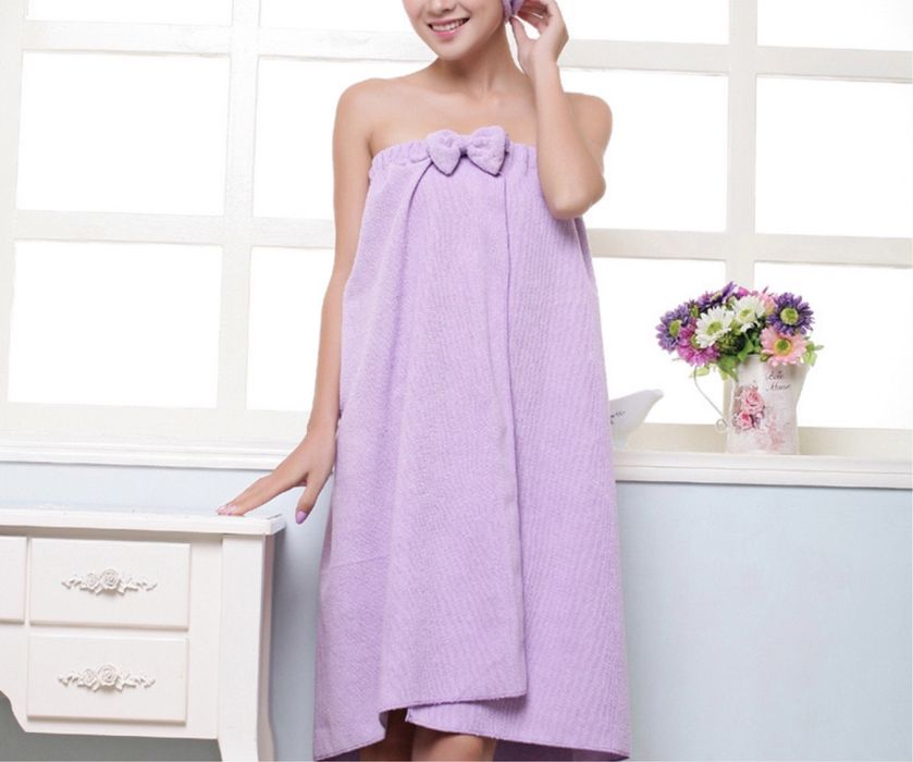 Махровое халат полотенце