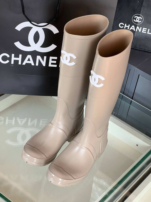 Chanel -дамски гумени ботуши