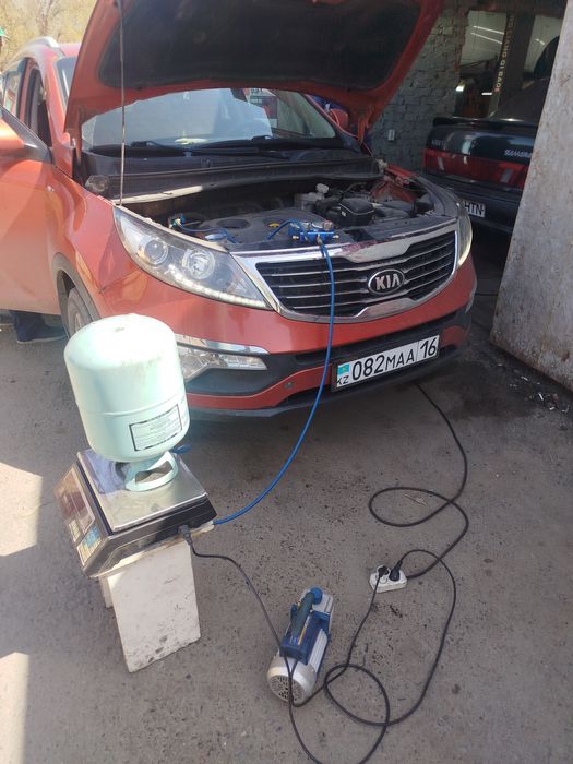 Заправка автокондиционера