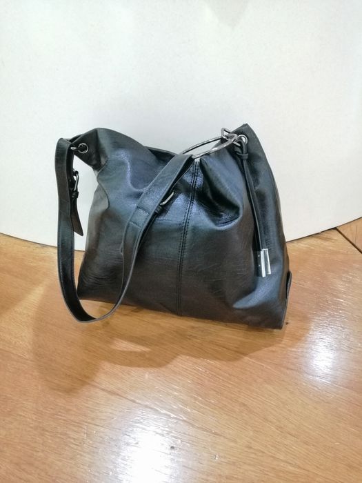 Шопер сумка чёрного цвета