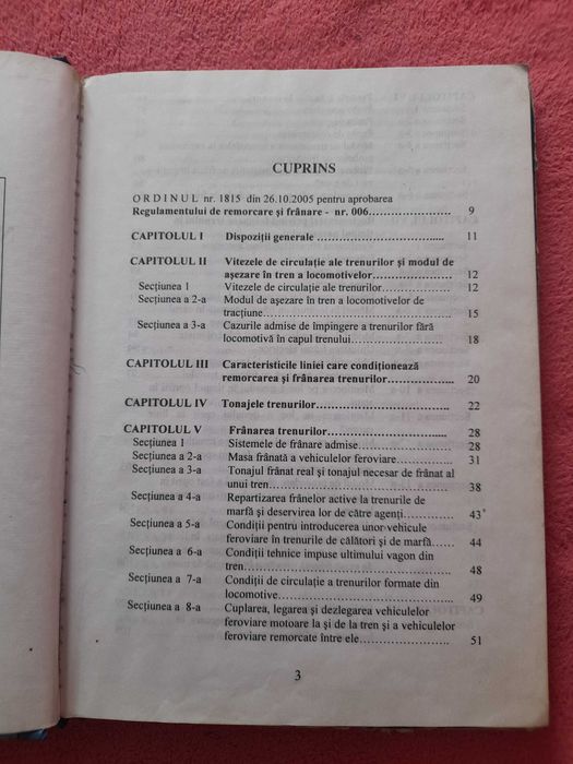 vand instructie feroviara regulament 006 remorcare si franare