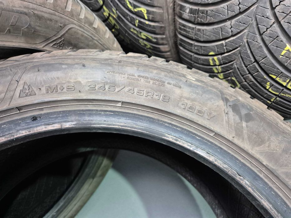 4 Anvelope M+S VARA IARNA 4 Sezoane - 245/45/18 100Y - GoodYear Vector 4Seasons - APP NOI - DOT 2023 !