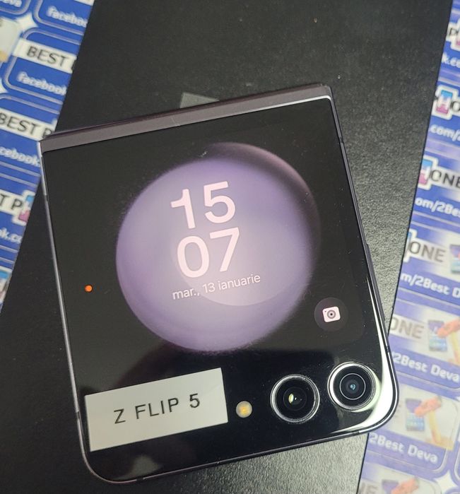 Samsung Z Flip5 8GB/512GB Magazin Rate, Card Didactic, Garantie12luni